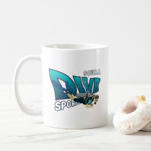 Scuba Diving 11# Kaffeetasse