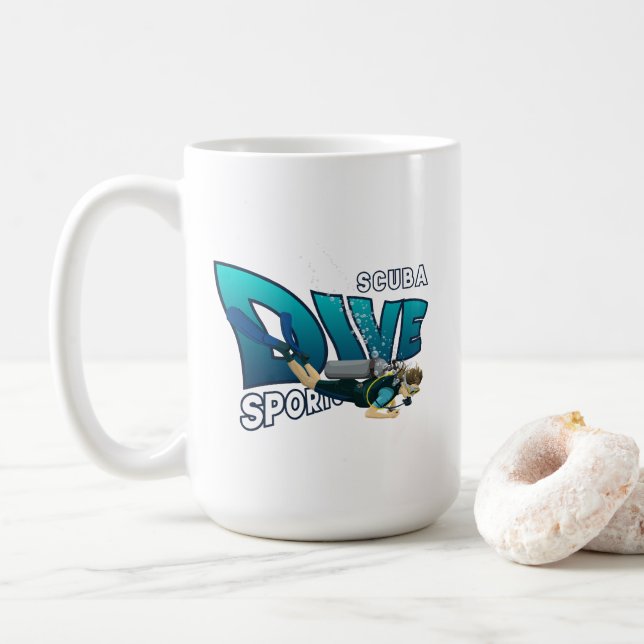 Scuba Diving | 15# Kaffeetasse (Mit Donut)