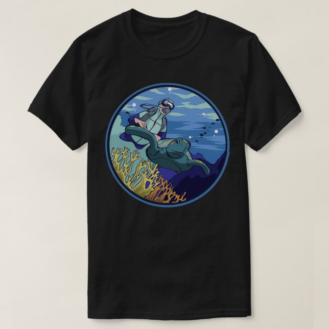 Scuba Diving 34 T-Shirt (Design vorne)