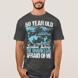 Scuba Diving 60. Geburtstag Scuba Diver 60 Jahre T-Shirt