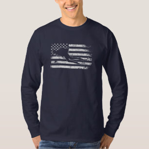 Scuba Diving American Fahne T-Shirt