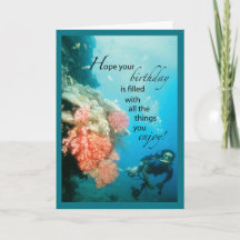 Scuba Diving Birthday