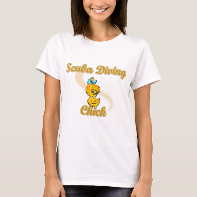 Scuba Diving Chick T-Shirt (Vorderseite)
