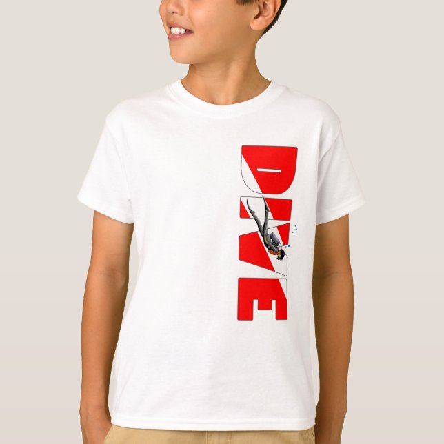 Scuba Diving DIVE T-Shirt (Vorderseite)