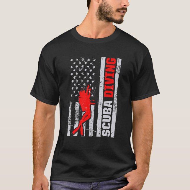 Scuba Diving Diver 3 T-Shirt (Vorderseite)