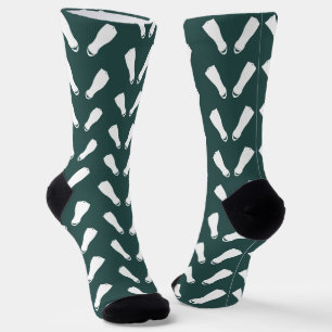 Scuba Diving Fins Aquamarines Weißes Muster Socken