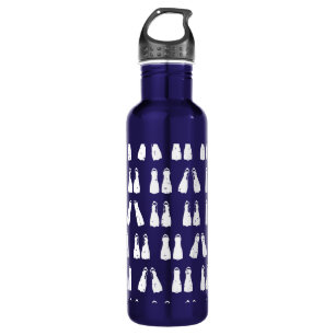 Scuba Diving Fins Fun Diver Grafik Muster Edelstahlflasche