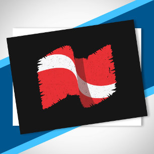 Scuba Diving Gift - Diver Down Flag - Scuba Diver Postkarte