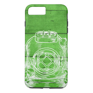 Scuba diving green iPhone 8Plus/7 Plus Case