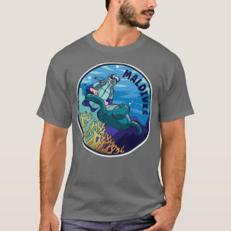 Scuba Diving In Maldives T-Shirt
