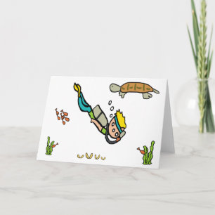 Scuba Diving Karte
