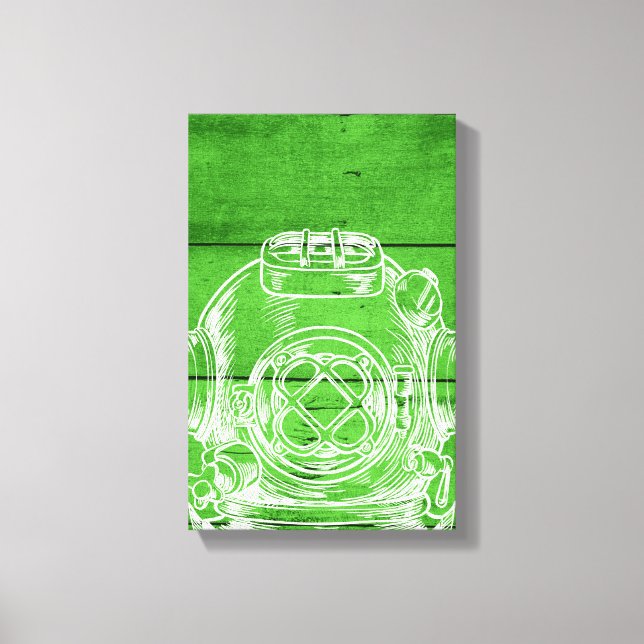 Scuba Diving Leinwand (Vorderseite)