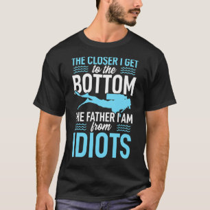 Scuba Diving Men Divers Vintag Tauchen T-Shirt