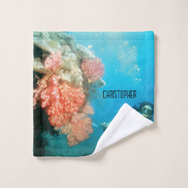 Scuba Diving Personalisiert Waschlappen