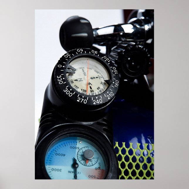 Scuba Diving Poster (Vorne)