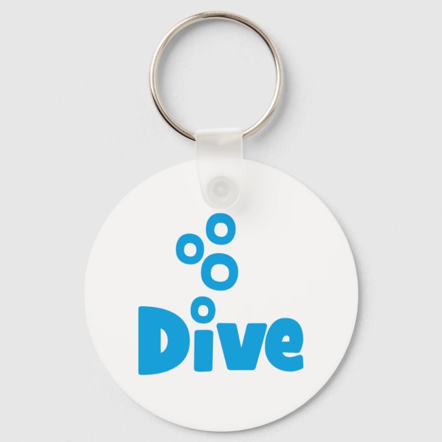 Scuba Diving Schlüsselanhänger (Vorderseite)