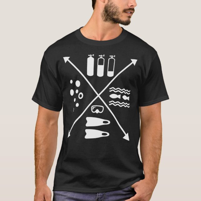 Scuba Diving T-Shirt (Vorderseite)