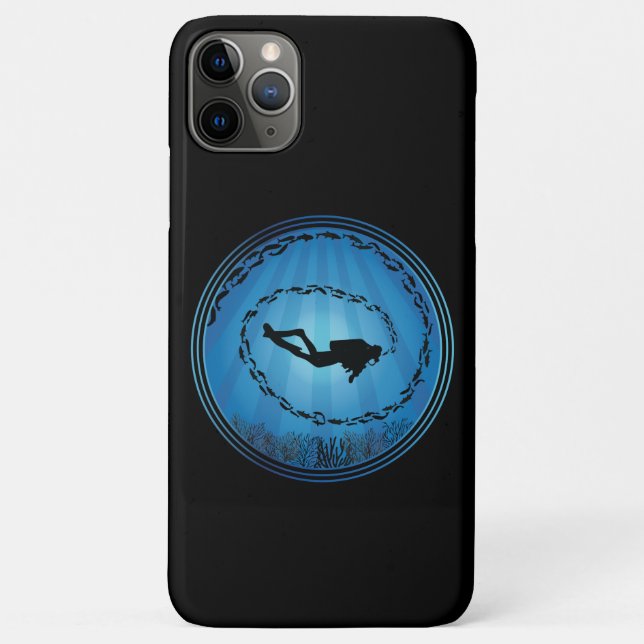 Scuba Diving Umgeben Case-Mate iPhone Hülle (Rückseite)