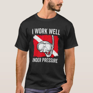 Scuba Diving Vintage Tauchflagge zum Schnorcheln T-Shirt