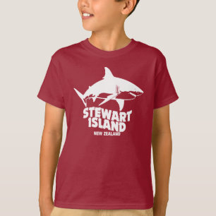 Scuba Diving with Sharks - Stewart Island T-Shirt