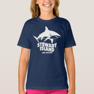 Scuba Diving with Sharks - Stewart Island T-Shirt