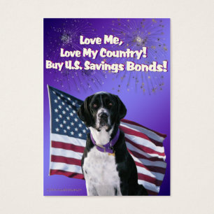 Scuba Dog Patriotism Trading Cards