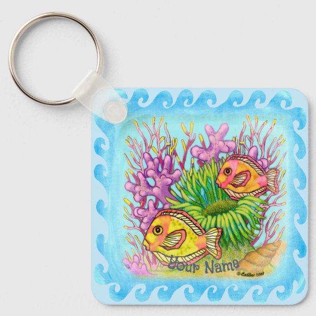 Scuba Fish Schlüsselanhänger (Vorderseite)