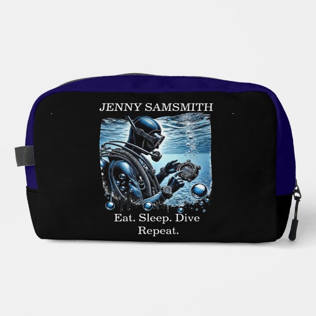 Scuba Fun: Leben unter den Wellen! Waschbeutel (Vorderseite)