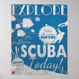SCUBA POSTER