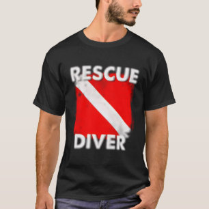 Scuba Rescue Diver für Tauchlehrer T-Shirt