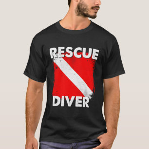 Scuba Rescue Diver für Tauchlehrer T-Shirt