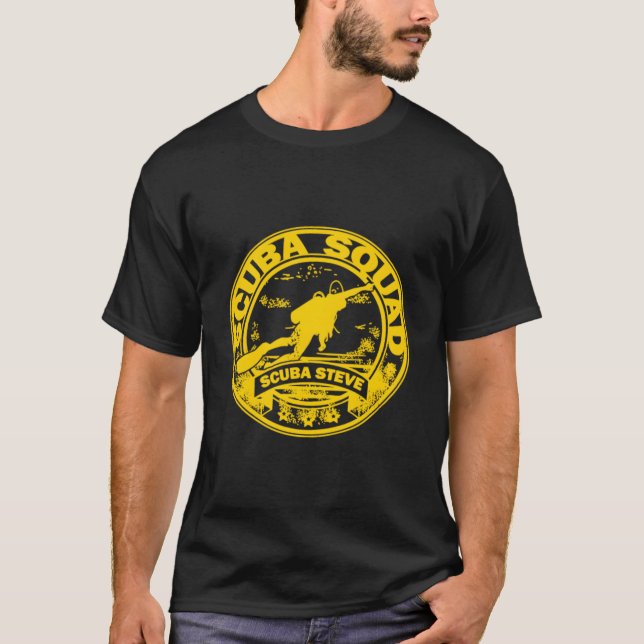 Scuba Squad Seehund Steve T-Shirt (Vorderseite)