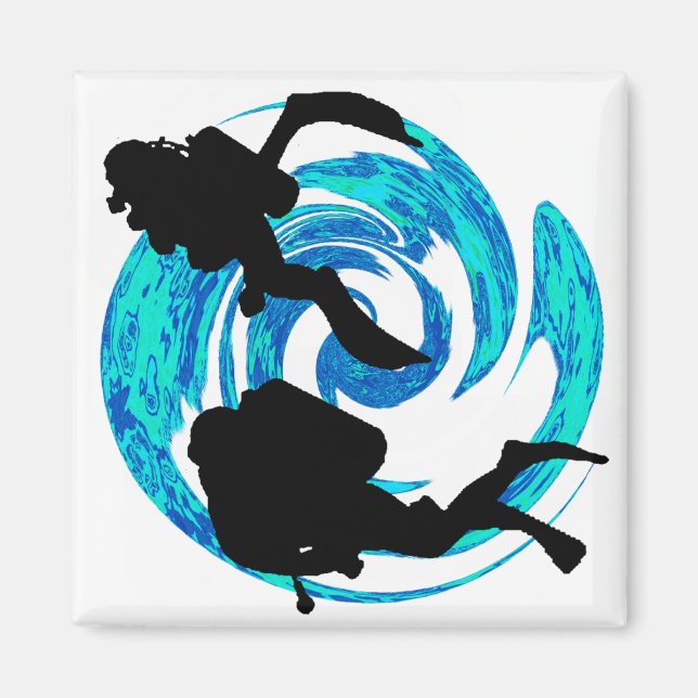 SCUBA THE HORIZON MAGNET (Vorne)