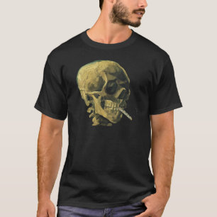 Scull mit Zigarette T-Shirt