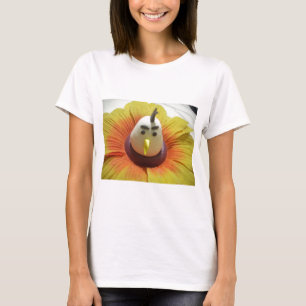 Sculpted Bird in Sunflower Art Print T-Shirt