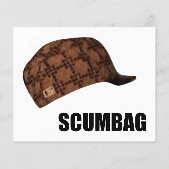 Scumbag Steve Hat Meme Flyer (Vorne)