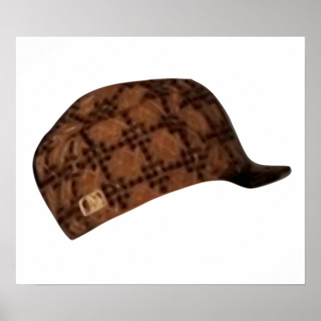 Scumbag Steve Hat Meme Poster (Vorne)