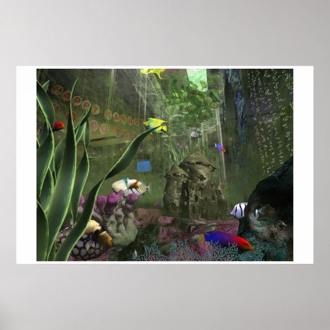 Scummy Fishtank Poster (Vorne)