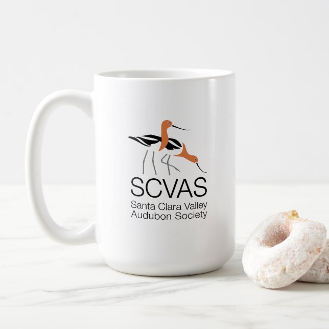 SCVAS-Tasse: Logo 2 Kaffeetasse (Mit Donut)