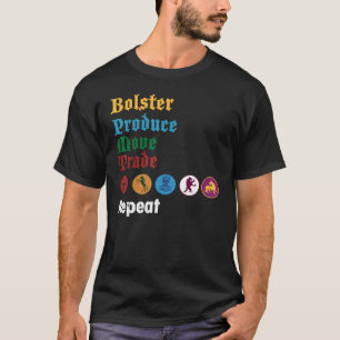 Scythe Bolster Produce Bewegungen T-Shirt