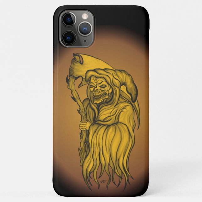 Scythe man - Der Tod, der grimmige Sensenmann Case-Mate iPhone Hülle (Rückseite)