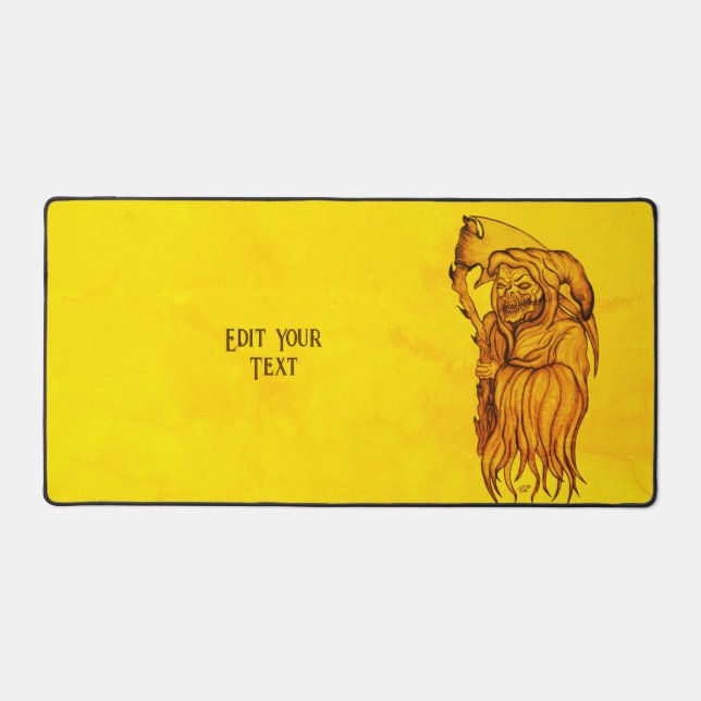 Scythe man - Der Tod, der grimmige Sensenmann Schreibtischunterlage (Vorderseite)