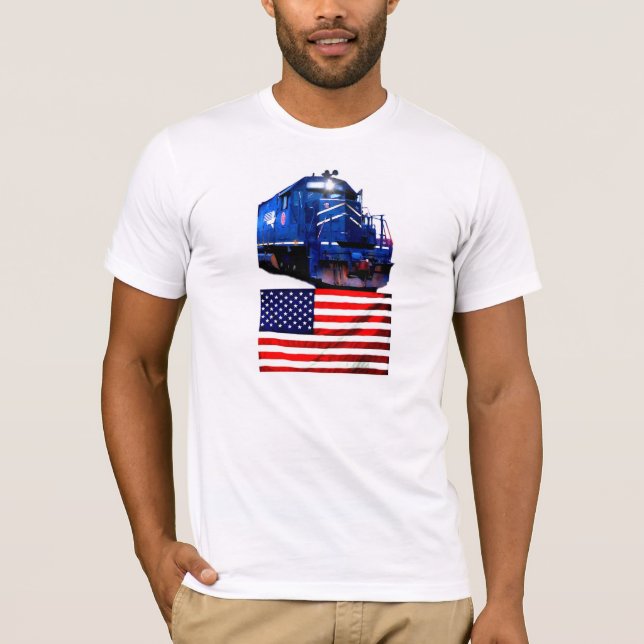 SD-40, das US-Flagge zusammenbringt T-Shirt (Vorderseite)