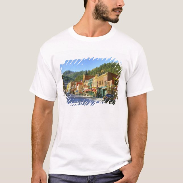 SD, Deadwood, Historic Gold Mining town T-Shirt (Vorderseite)