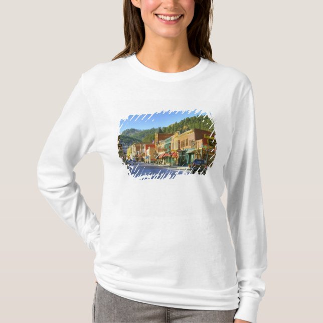SD, Deadwood, Historic Gold Mining town T-Shirt (Vorderseite)