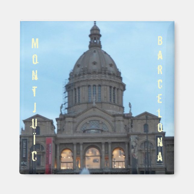 SDC10378, Montjuïc, Barcelona Magnet (Vorne)