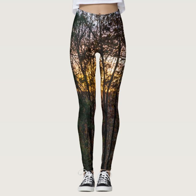 SDC Woody Sunset Leggings (Vorderseite)