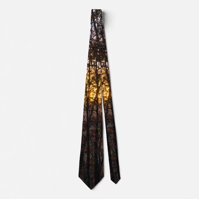 SDC Woody Sunset Neck Tie Krawatte (Vorderseite)