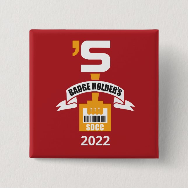 SDCC:BH 2022 Button (Vorderseite)