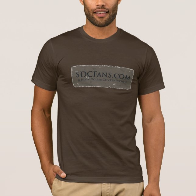 SDCFans Grunge-Shirt T-Shirt (Vorderseite)